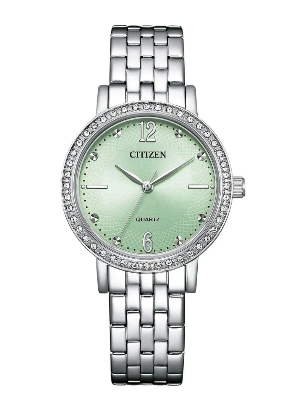Citizen Quartz-Damenuhr mit Edelstahlbandgehäuse