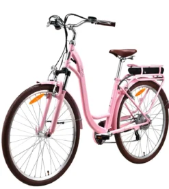 City-E-Bike mit Tiefeinstieg