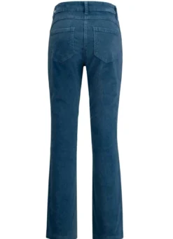 Cordhose in trendiger Bootcut-Form