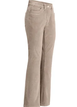 Cordhose in trendiger Bootcut-Form