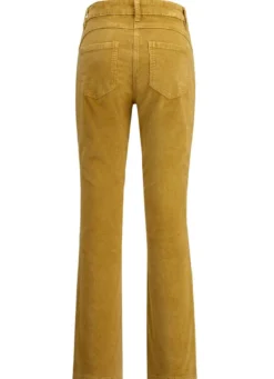 Cordhose in trendiger Bootcut-Form