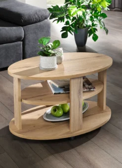 Couchtisch auf Rollen