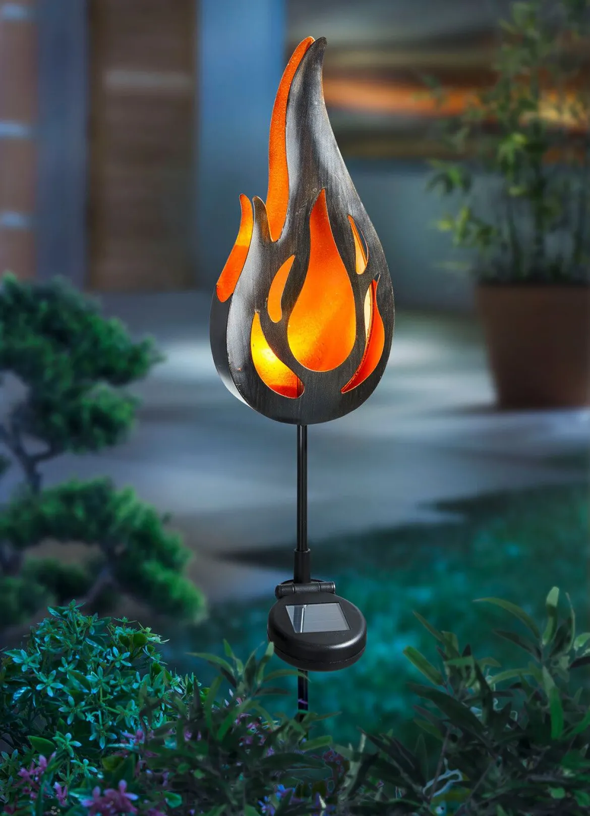 Dekorativer Solarstecker