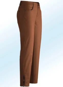 Dezent schimmernde Hose