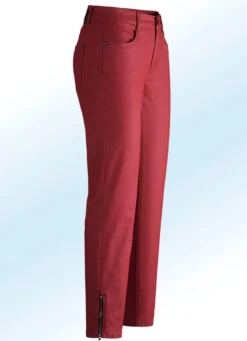 Dezent schimmernde Hose