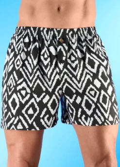 Dreierpack Boxershorts mit Alloverdessin