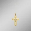 Durchbrochener Kreuz-Anhänger mit Brillanten