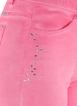 Edle Hose mit funkelnden Glitzersteinchen