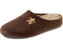 Elegante Herren-Hausschuhe, mit herausnehmbarem Fußbett