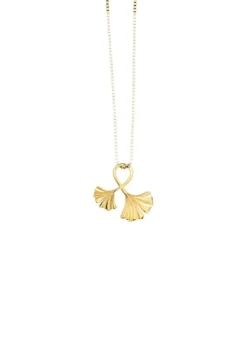 Eleganter Ginkgoblatt-Anhänger