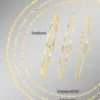 Elegantes 6-teiliges Schmuck-Set aus Silber