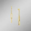 Eleganz in Bewegung: Ohrstecker aus feinem Gold