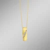 Eleganz in Gold: Anhänger mit 3 Brillanten