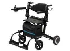Elektrischer Rollstuhl/Rollator 2-in-1