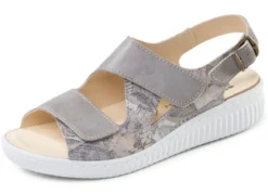 ELENA EDEN, bequeme Damen-Sandalen, Weite H, mit herausnehmbarem Fußbett