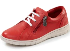 ELENA EDEN, bequeme Damen-Schnürschuhe, Weite G, mit herausnehmbarem Fußbett