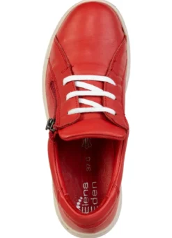 ELENA EDEN, bequeme Damen-Schnürschuhe, Weite G, mit herausnehmbarem Fußbett