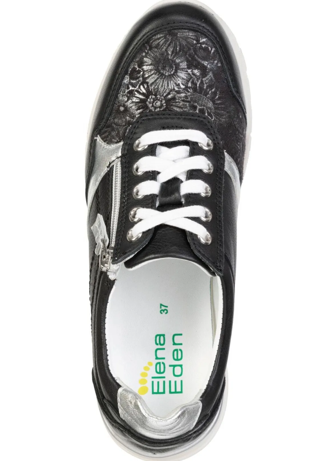 ELENA EDEN, bequeme Damen-Sneaker, Weite H, mit herausnehmbarem Fußbett