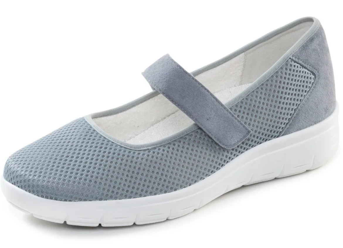 ELENA EDEN, bequeme Damen-Spangenschuhe, Weite H, mit herausnehmbarem Fußbett