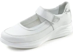 ELENA EDEN, bequeme Damen-Spangenschuhe, Weite H, mit herausnehmbarem Fußbett
