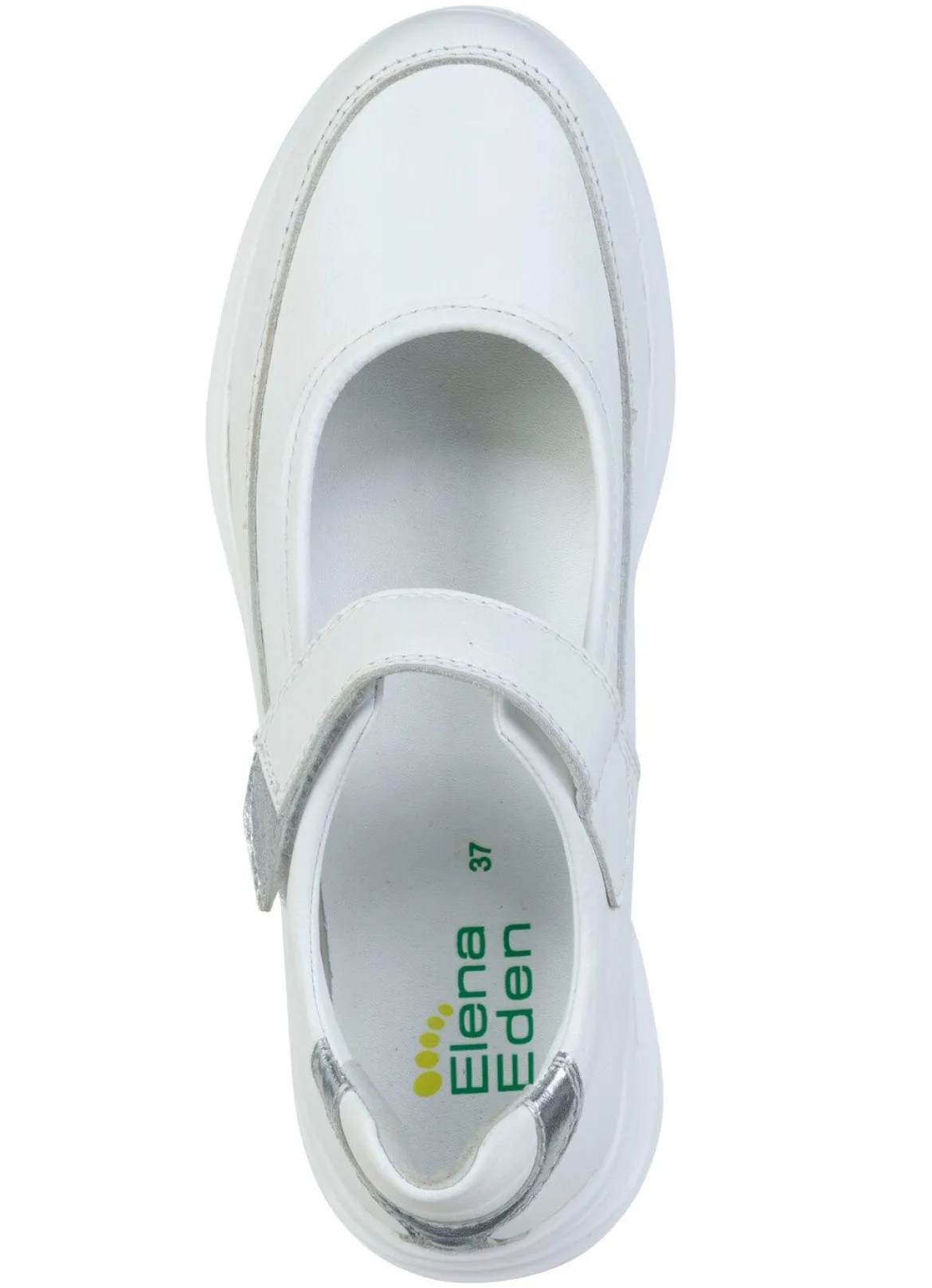 ELENA EDEN, bequeme Damen-Spangenschuhe, Weite H, mit herausnehmbarem Fußbett