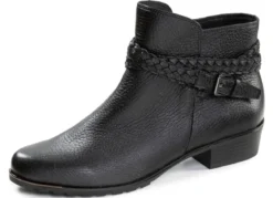 ELENA EDEN, bequeme Damen-Stiefeletten, Winterschuhe, Weite G, mit Reißverschluss