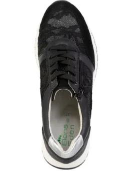 ELENA EDEN, elegante Damen-Sneaker, Weite G, mit herausnehmbarem Fußbett