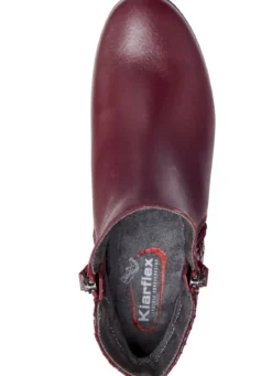 ELENA EDEN, elegante Damen-Stiefeletten, Weite G, mit herausnehmbarem Fußbett