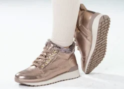 ELENA EDEN, gefütterte Damen-Boots, Winterschuhe, Weite G, mit herausnehmbarem Fußbett