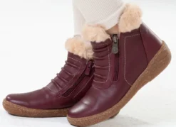 ELENA EDEN, gefütterte Damen-Boots, Winterschuhe, Weite G, mit herausnehmbarem Fußbett