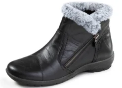 ELENA EDEN, gefütterte Damen-Boots, Winterschuhe, Weite G, mit herausnehmbarem Fußbett