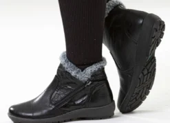 ELENA EDEN, gefütterte Damen-Boots, Winterschuhe, Weite G, mit herausnehmbarem Fußbett