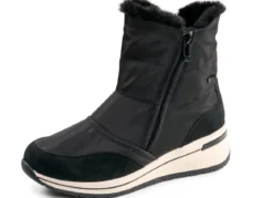 ELENA EDEN, gefütterte Damen-Boots, Winterschuhe, Weite H, mit herausnehmbarem Fußbett