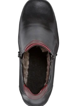 ELENA EDEN, gefütterte Damen-Boots, Winterschuhe, Weite H, mit Lammfell