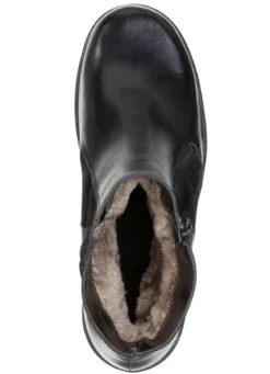 ELENA EDEN, gefütterte Damen-Stiefeletten, Winterschuhe, Weite H, mit Lammfell