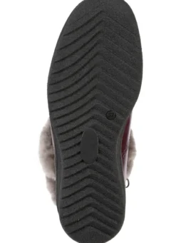 ELENA EDEN, gefütterte Damen-Stiefeletten, Winterschuhe, Weite H, mit Lammfell
