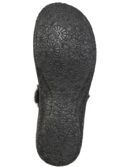ELENA EDEN, klassische Damen-Clogs, Weite G, mit Plüsch
