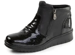ELENA EDEN, komfortable Damen-Boots, Weite H, mit herausnehmbarem Fußbett