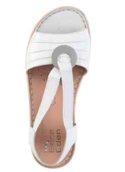 ELENA EDEN, leichte Damen-Sandalen, Weite H, mit Elastik-Bandage