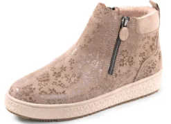 ELENA EDEN, schicke Damen-Boots, Weite H, mit herausnehmbarem Fußbett