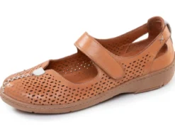 ELENA EDEN, sommerliche Damen-Slipper, Weite G, mit herausnehmbarem Fußbett