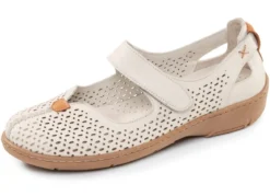 ELENA EDEN, sommerliche Damen-Slipper, Weite G, mit herausnehmbarem Fußbett