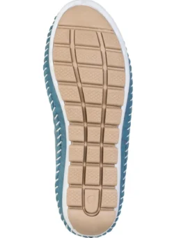 ELENA EDEN, sommerliche Damen-Slipper, Weite G, mit herausnehmbarem Fußbett