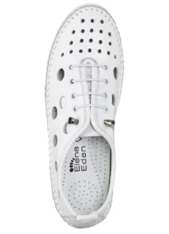 ELENA EDEN, sommerliche Damen-Slipper, Weite G, mit herausnehmbarem Fußbett