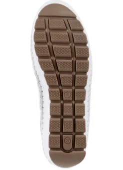 ELENA EDEN, sommerliche Damen-Slipper, Weite G, mit herausnehmbarem Fußbett