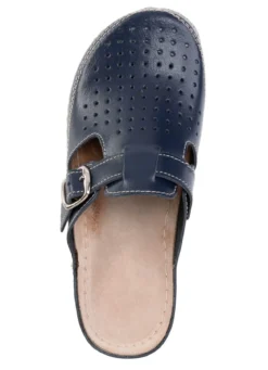 ELENA EDEN, sommerliche Damen-Clogs, Weite G, mit verstellbarer Schließe