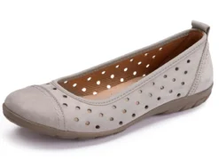 ELENA EDEN, sommerliche Damen-Ballerinas, Weite G, mit herausnehmbarem Fußbett