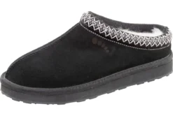 ELENA EDEN, warme Damen-Clogs, mit Lammfell