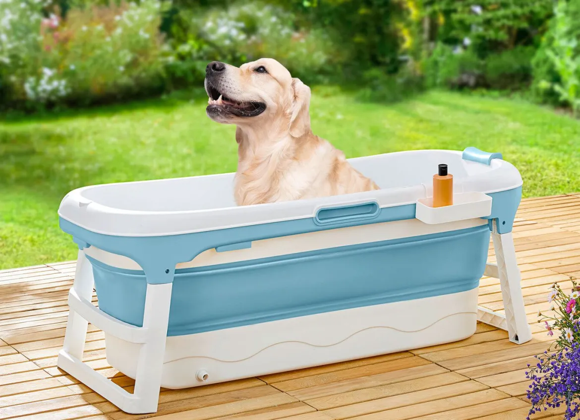 Faltbare Badewanne