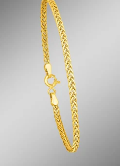 Feines Zopfketten-Armband